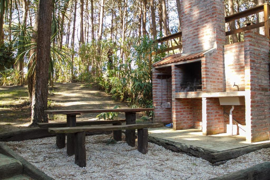 Cabanas Del Bosque Balneario Mar Azul Exterior foto